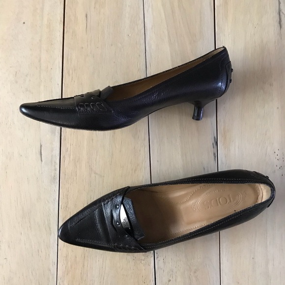 tods kitten heels
